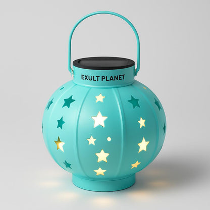 Solar-Powered Star Lantern for Eco-Friendly Outdoor Ambiance