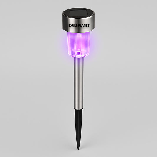 Eco-Friendly Solar Garden Stake Lights for Outdoor Illumination