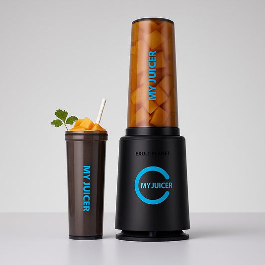Eco-Friendly Multi-Function Juicer with Portable Container