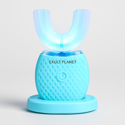 Smart USB Rechargeable U-Shaped Electric Toothbrush for Whole-Mouth Cleaning