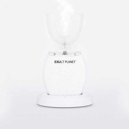 Smart USB Rechargeable U-Shaped Electric Toothbrush for Whole-Mouth Cleaning