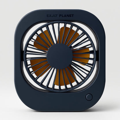 Eco-Friendly Portable USB Desk Fan with 180° Rotation