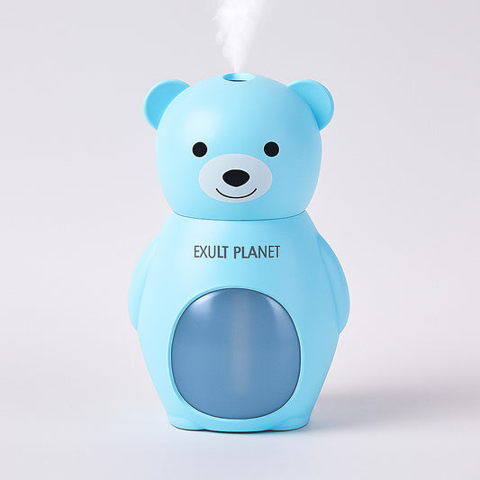 Bear-Shaped Compact Humidifier for Wellness and Air Quality