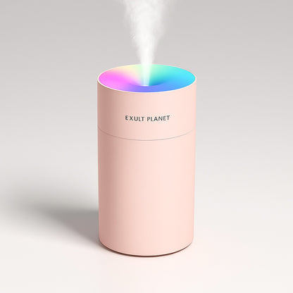 Colorful USB Humidifier with Aromatherapy for a serene home experience