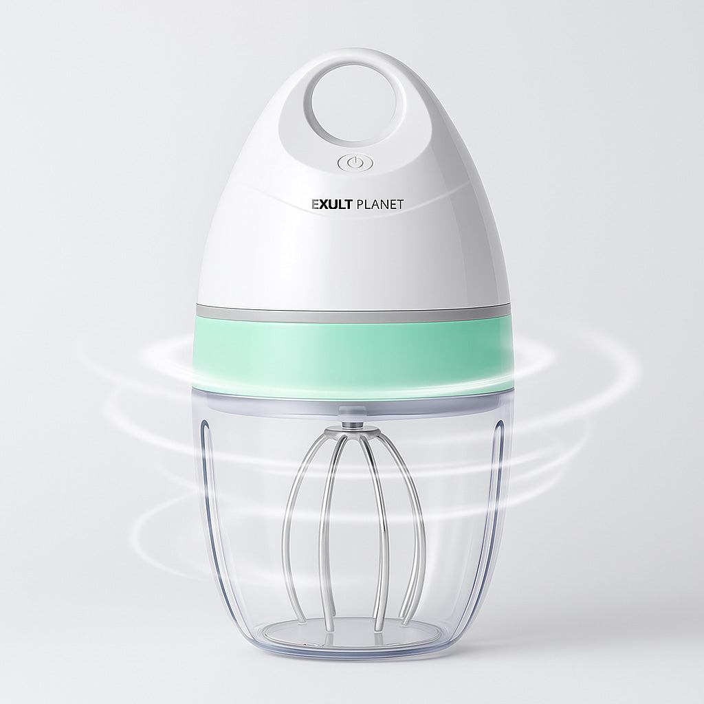 Eco-Friendly Electric Whisk Mixer for Cream and Eggs