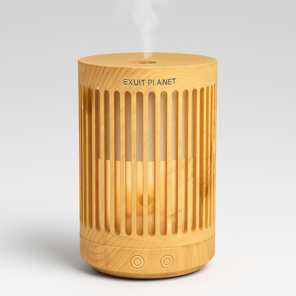 Natural Wood Air Diffuser - Eco-Friendly Aromatherapy for Home