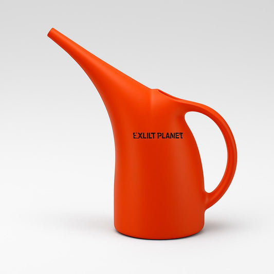 Eco-Friendly Water-Saving Watering Can in Orange and Green