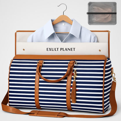 Eco-Friendly Light Pink Travel Duffel Bag