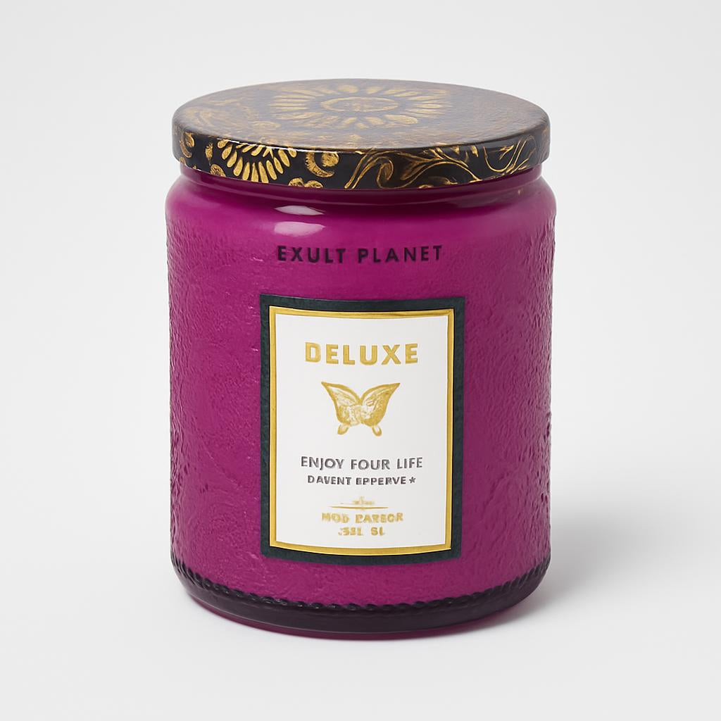 Eco-Friendly Aromatherapy Scented Candles in Reusable Glass Jars