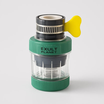 Silver Faucet Water Filter with Eco-Friendly Design