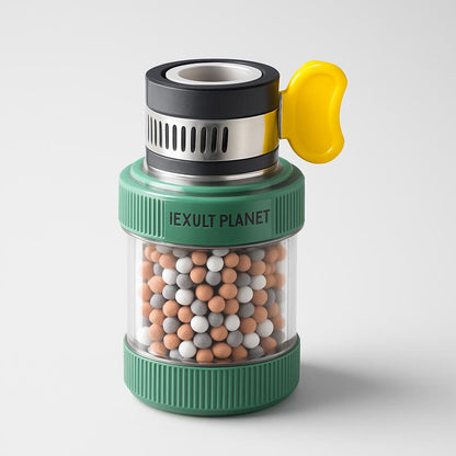 Silver Faucet Water Filter with Eco-Friendly Design