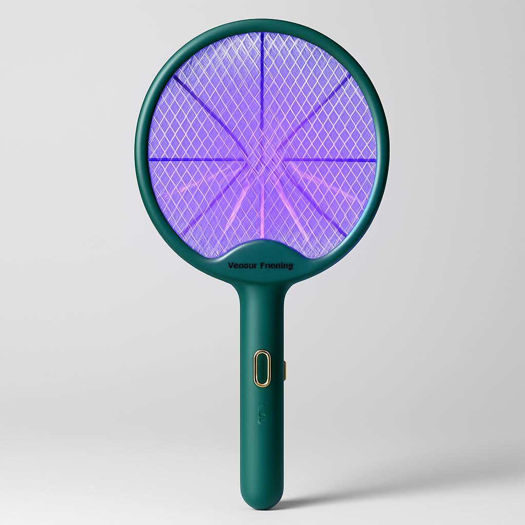 Eco-Friendly 3-in-1 Mosquito Killing Lamp & Swatter