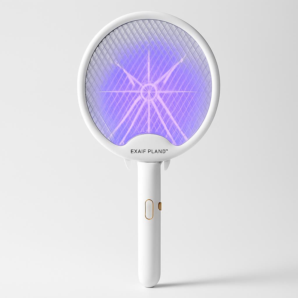 Eco-Friendly 3-in-1 Mosquito Killing Lamp & Swatter