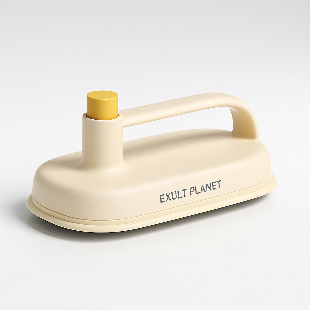 Eco-Friendly Multi-Purpose Cleaning Brush with Handle for Kitchen and Bathroom