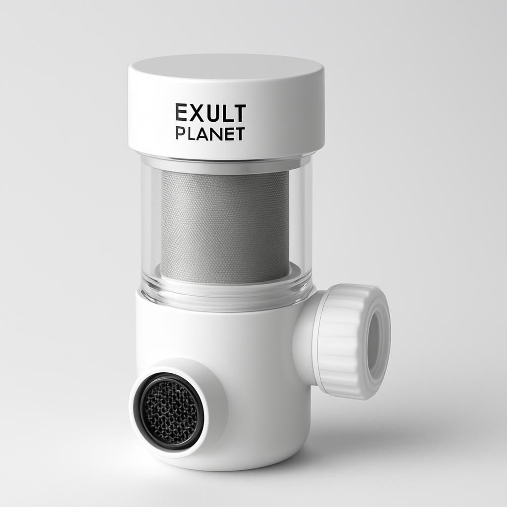 Splash Proof Water Filter Booster Faucet Filter