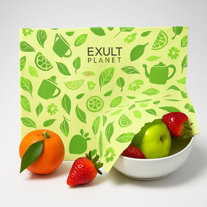Eco-Friendly Beeswax Food Wraps - Reusable & Biodegradable