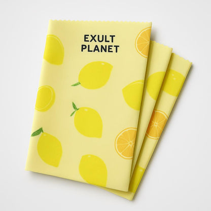 Eco-Friendly Beeswax Food Wraps - Reusable & Biodegradable