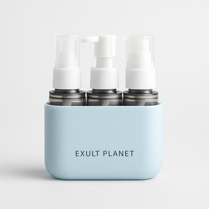 Eco Travel Spray and Lotion Bottles - Leak Proof & Refillable