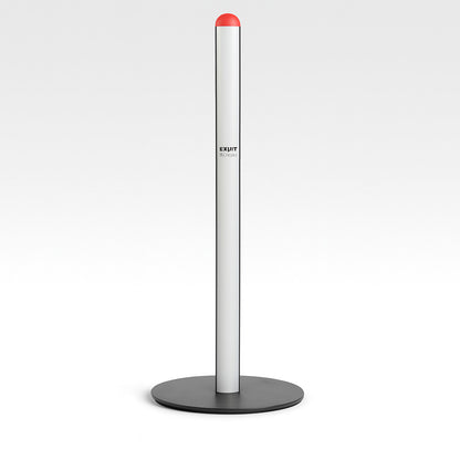 Energy-Efficient LED Floor Lamp in Modern Black Design