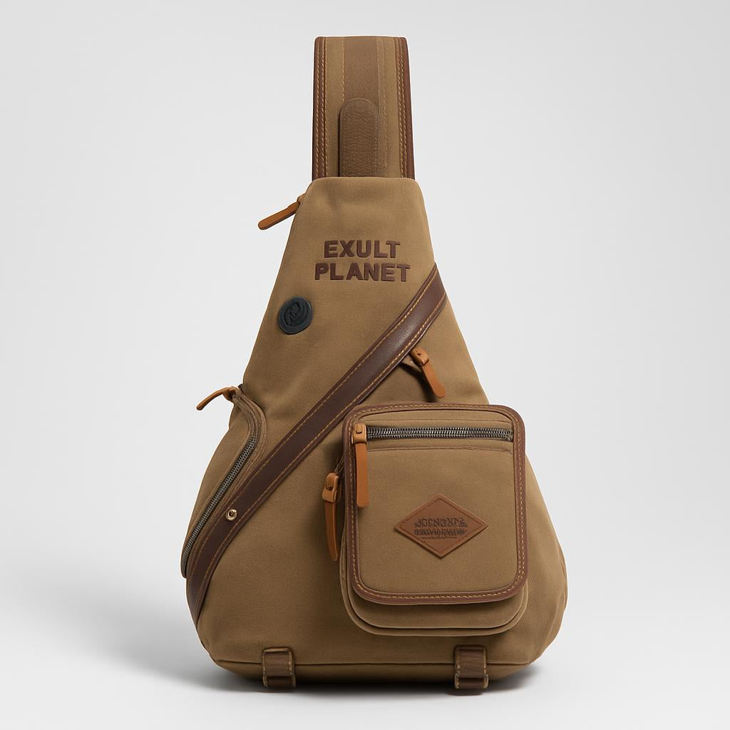 Eco-Friendly Multi-Functional Large Capacity Messenger Bag
