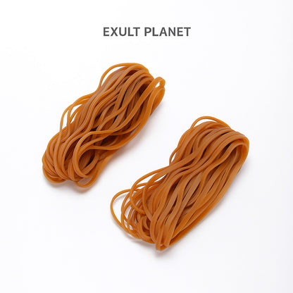 Eco-Friendly Biodegradable Natural Rubber Bands - Plastic-Free Packaging