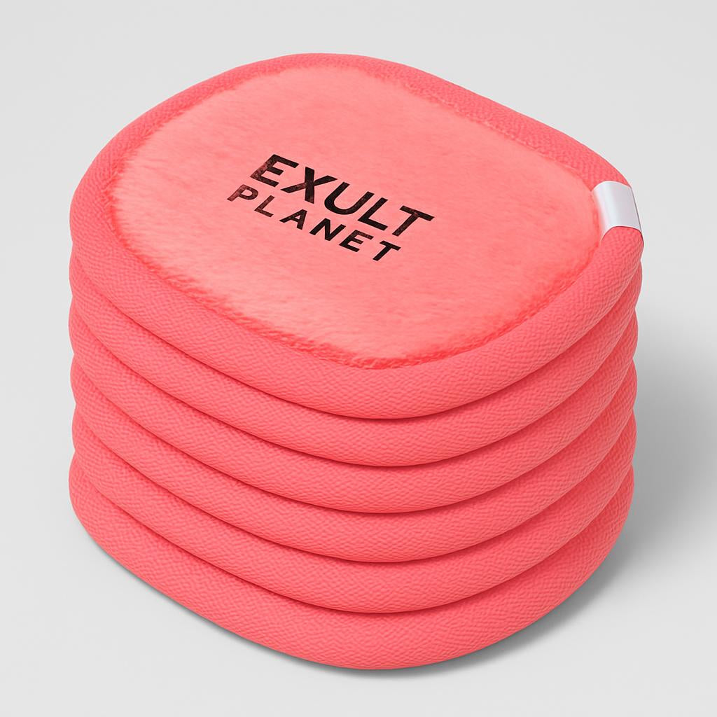 Eco-Friendly Reusable Makeup Remover Pads - Sustainable Facial Cleansing