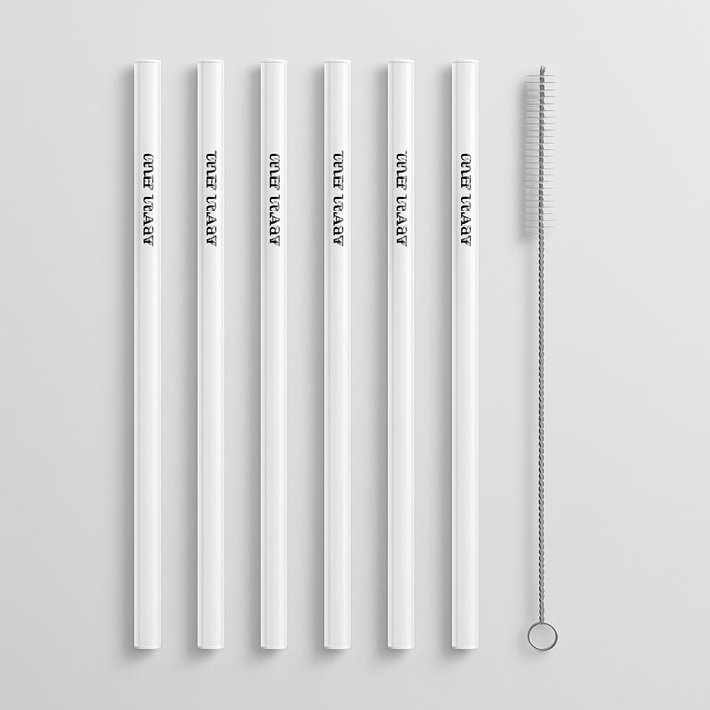 Eco-Friendly Reusable Silicone Straws for Sustainable Sipping