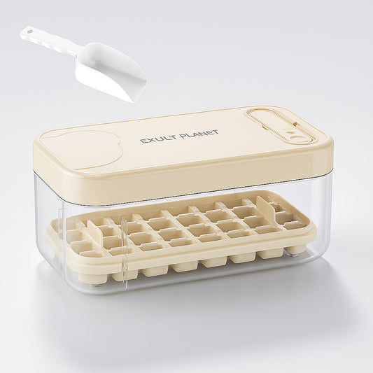 Eco-Friendly Reusable Ice Cube Mold Tray for Drinks