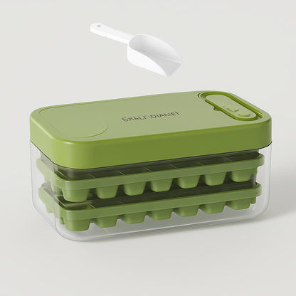 Eco-Friendly Reusable Ice Cube Mold Tray