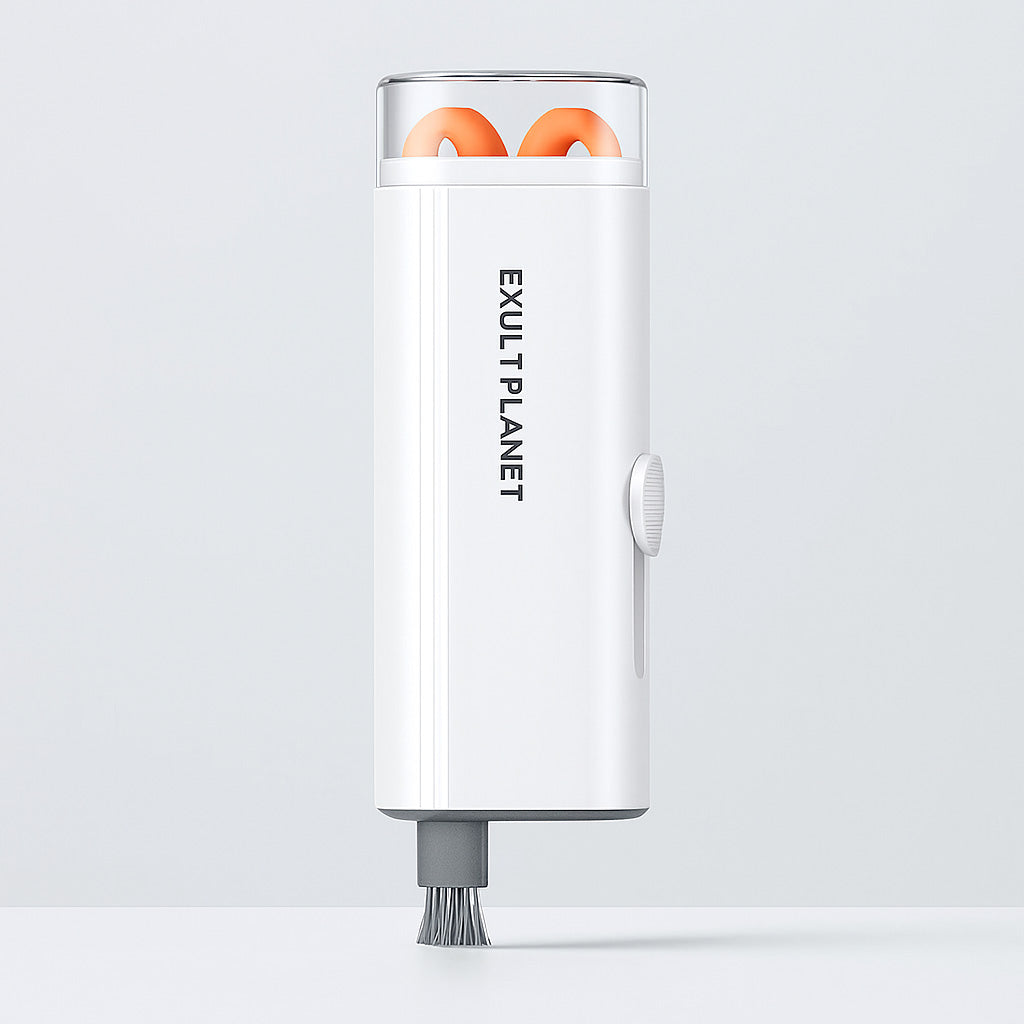 Eco-Friendly Keyboard & Headset Cleaning Brush for Tech