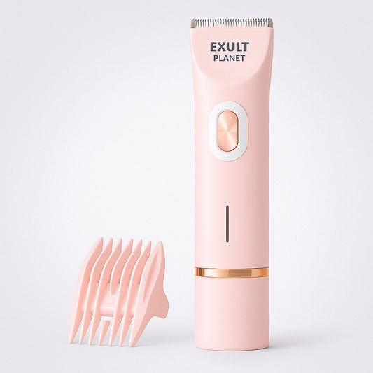 Eco-Friendly Dual-Head Women's Electric Shaver & Trimmer for Wet and Dry Grooming
