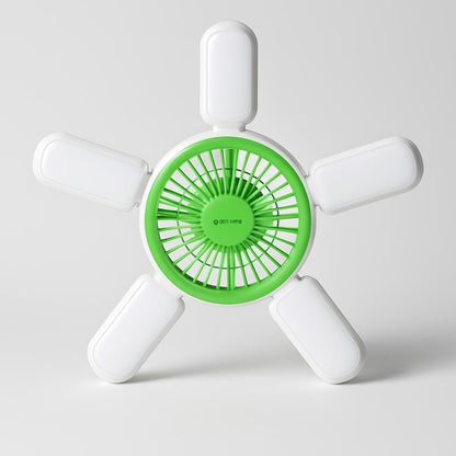 Energy-Efficient LED Ceiling Fan with Air Circulation