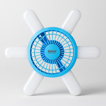 Energy-Efficient LED Ceiling Fan with Air Circulation