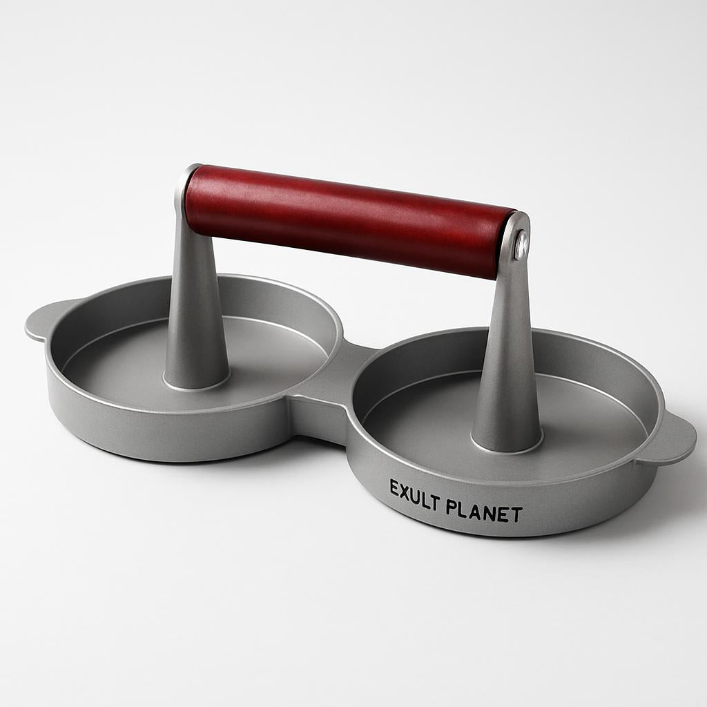 Eco-Friendly Hamburger Meat Press - Durable, Reusable Kitchen Tool