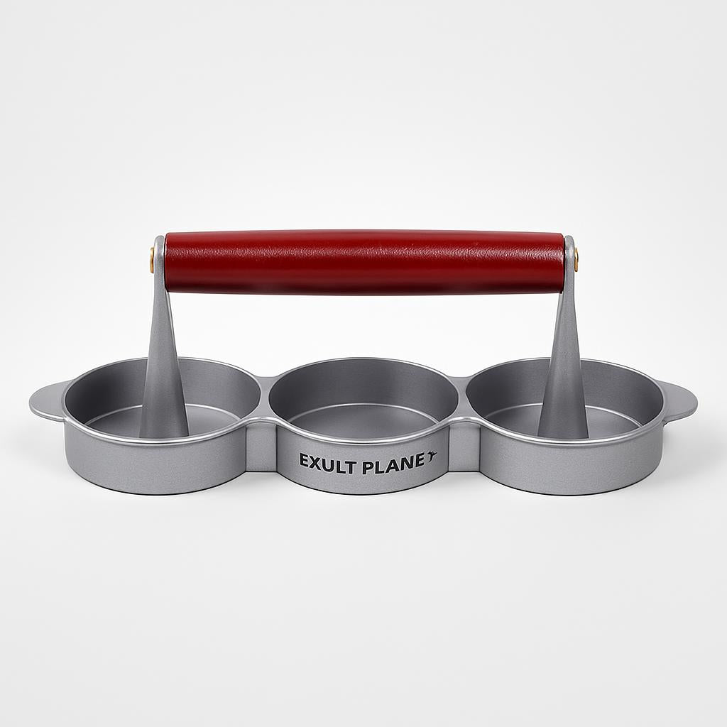 Eco-Friendly Hamburger Meat Press - Durable, Reusable Kitchen Tool