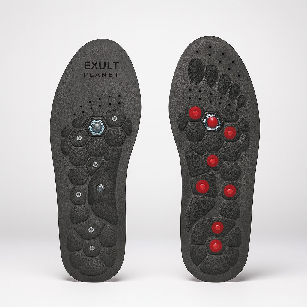 Magnetic Acupressure Insoles for Enhanced Foot Health and Circulation
