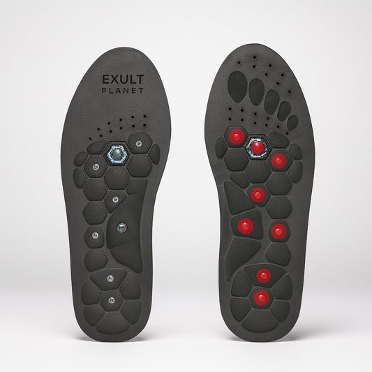Magnetic Acupressure Insoles for Enhanced Foot Health and Circulation