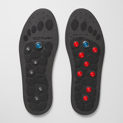 Magnetic Acupressure Insoles for Enhanced Foot Health and Circulation