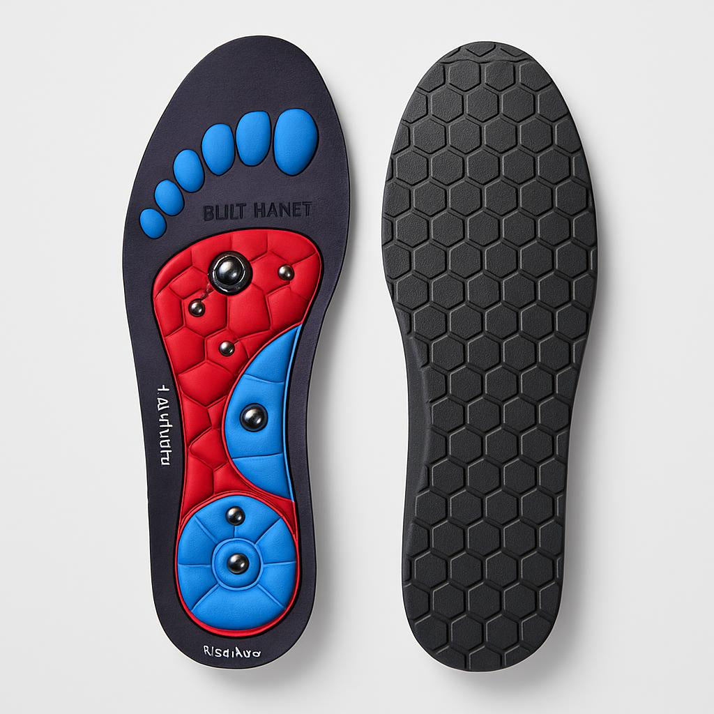 Magnetic Acupressure Insoles for Enhanced Foot Health and Circulation