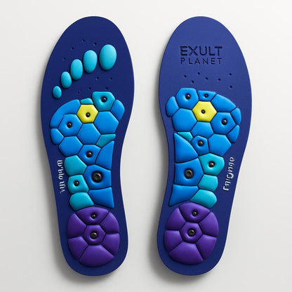 Magnetic Acupressure Insoles for Enhanced Foot Health and Circulation