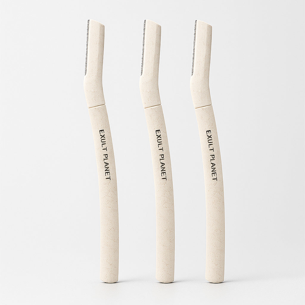Eco-Friendly Biodegradable Eyebrow Razor for Sustainable Grooming