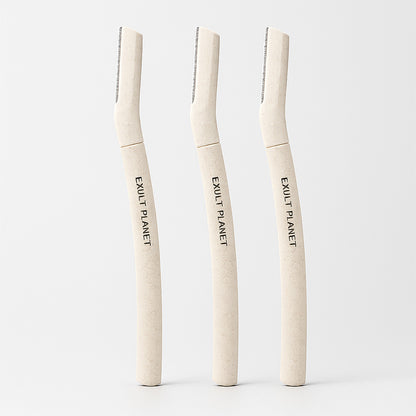 Eco-Friendly Biodegradable Eyebrow Razor for Sustainable Grooming