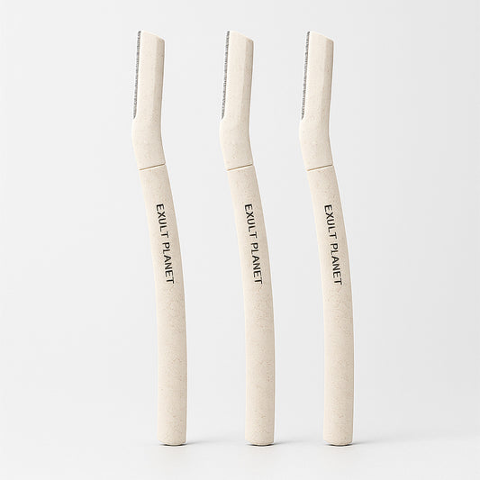 Eco-Friendly Biodegradable Eyebrow Razor for Sustainable Grooming