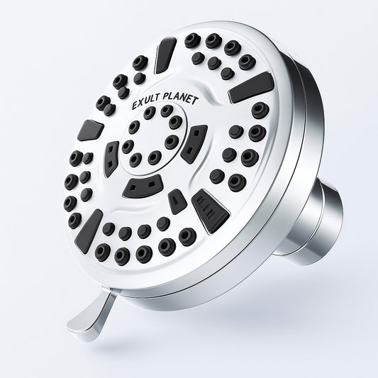 Water-Saving Showerhead with Filter Cartridge for Cleaner Water