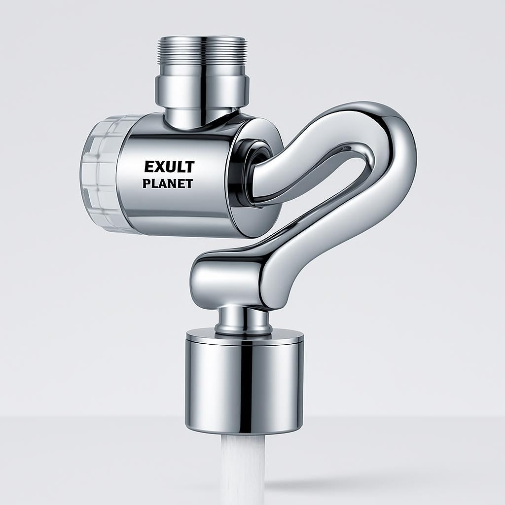 Eco-Friendly Water-Saving Faucet Filter with 1080° Rotation