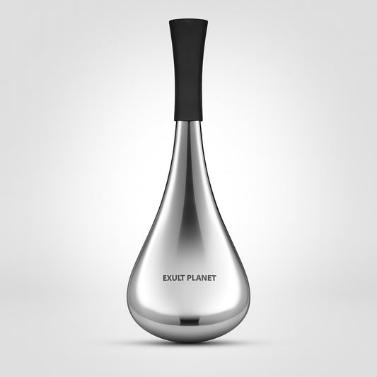 Stainless Steel Ice Wave Ball Facial Massage Tool for Beauty