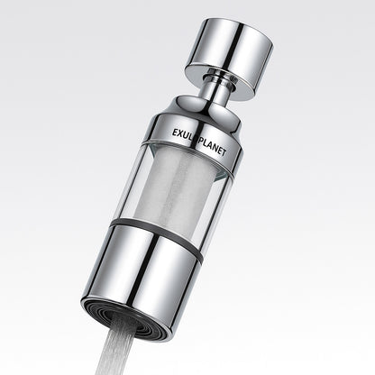 Eco-Friendly Double Filter Splash Proof Faucet Attachment