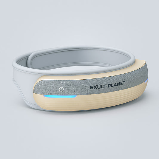 Portable Bluetooth Head Massager with Heat and Air Pressure