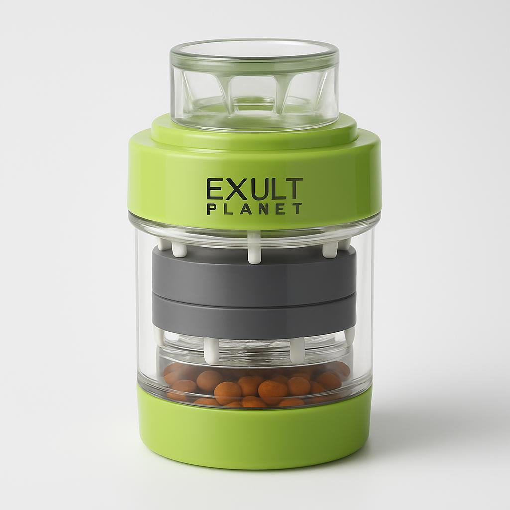 Splash-Proof Pink Faucet Nozzle Water Filter