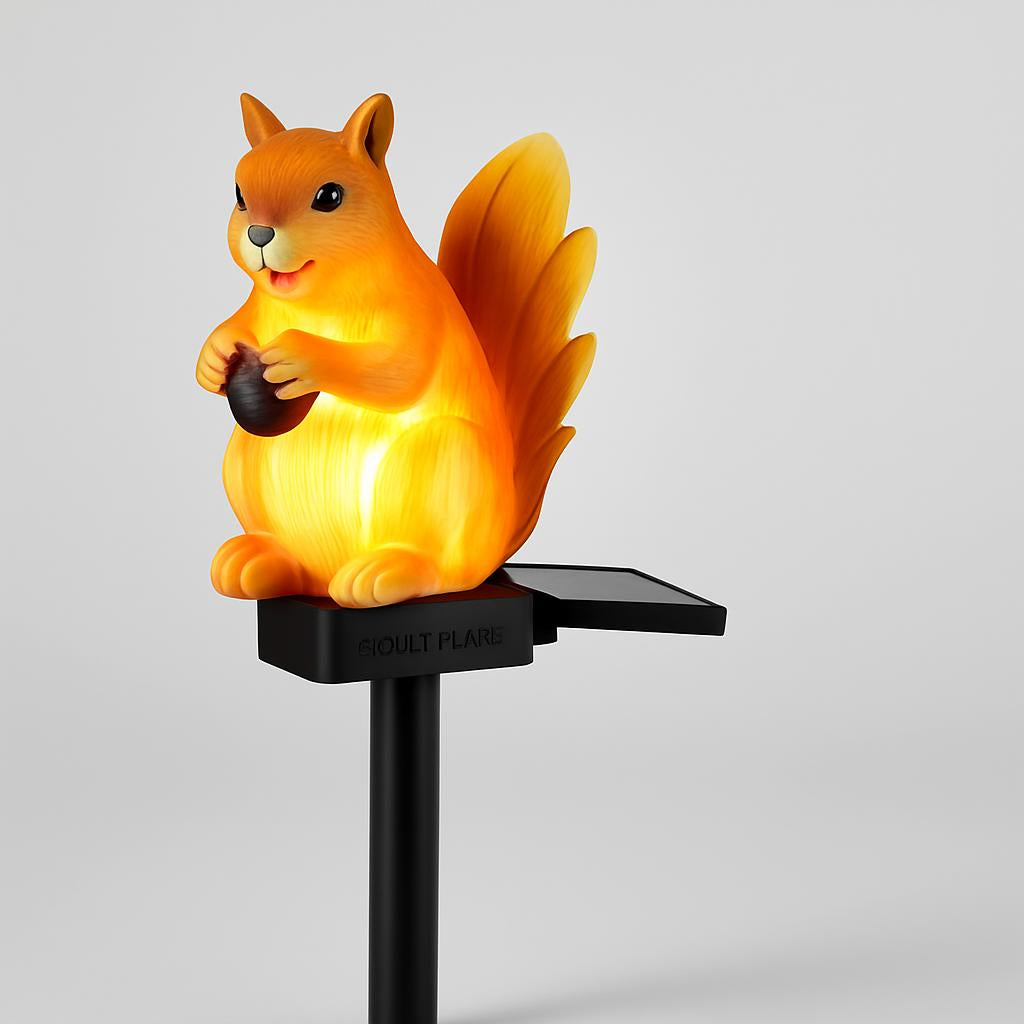 Solar-Powered Peacock Garden Light - Eco-Friendly Outdoor Décor